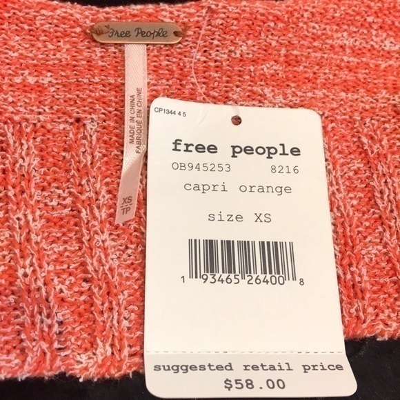 Free People Bombshell Orange Tank. XS - Picture 13 of 15